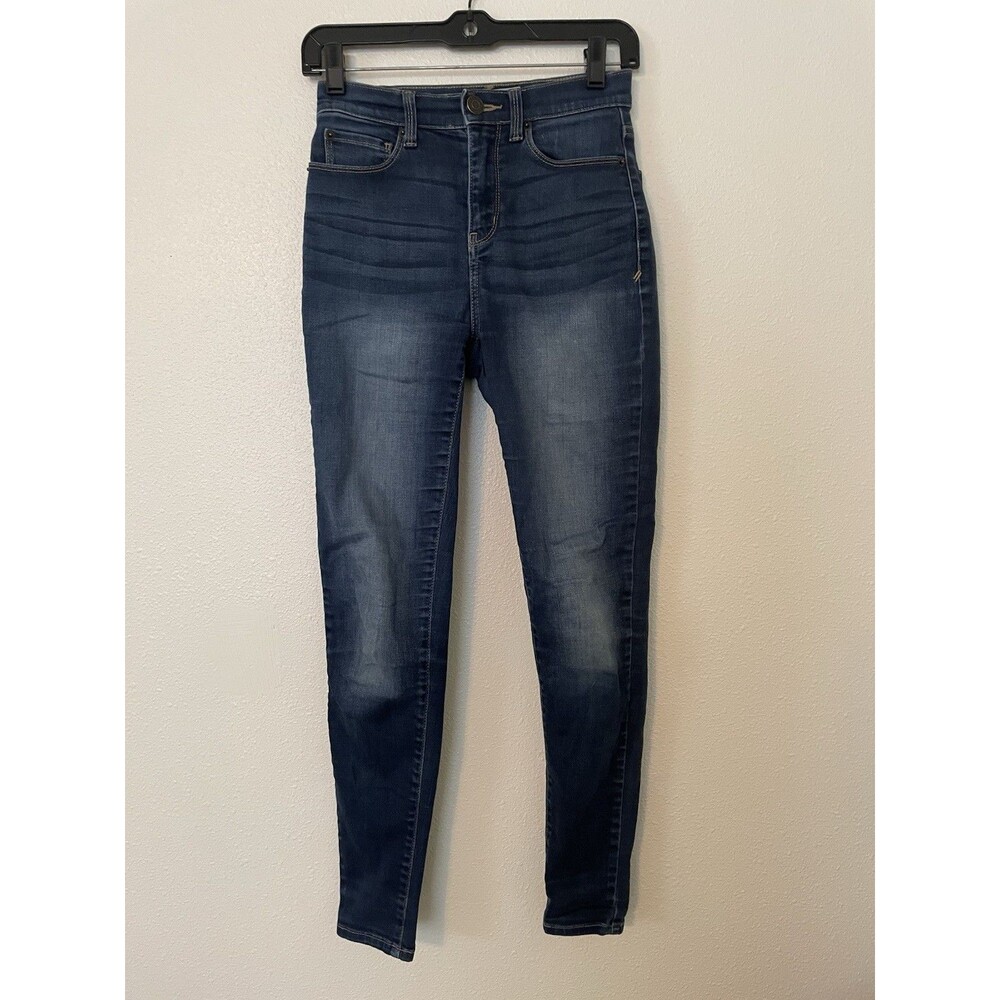 Mudd High-Rise FLX Stretch Jegging Women's Size 3 Dark Wash Skinny Jeans